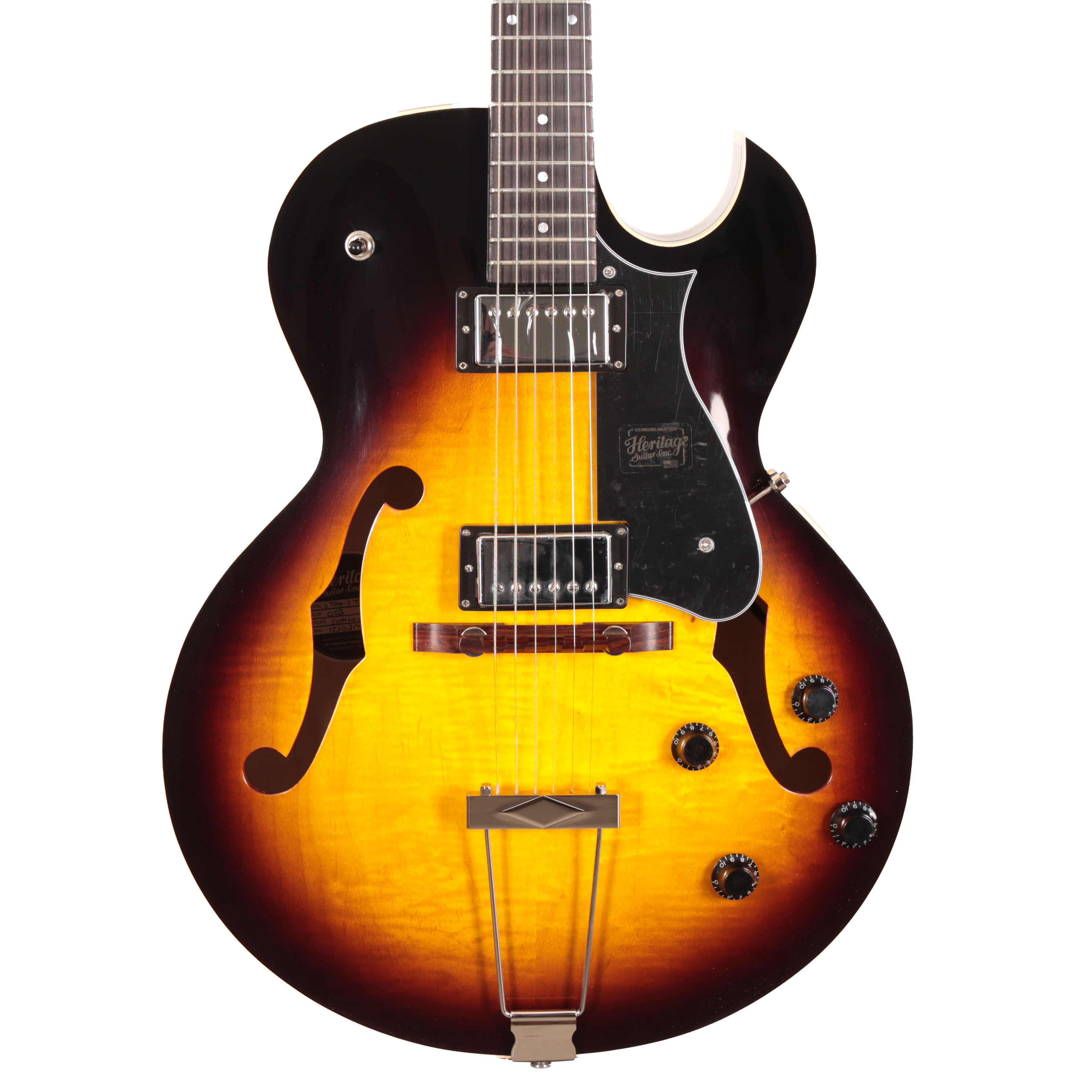 Heritage Standard Collection H-575 Hollow Electric Guitar in Original Sunburst
